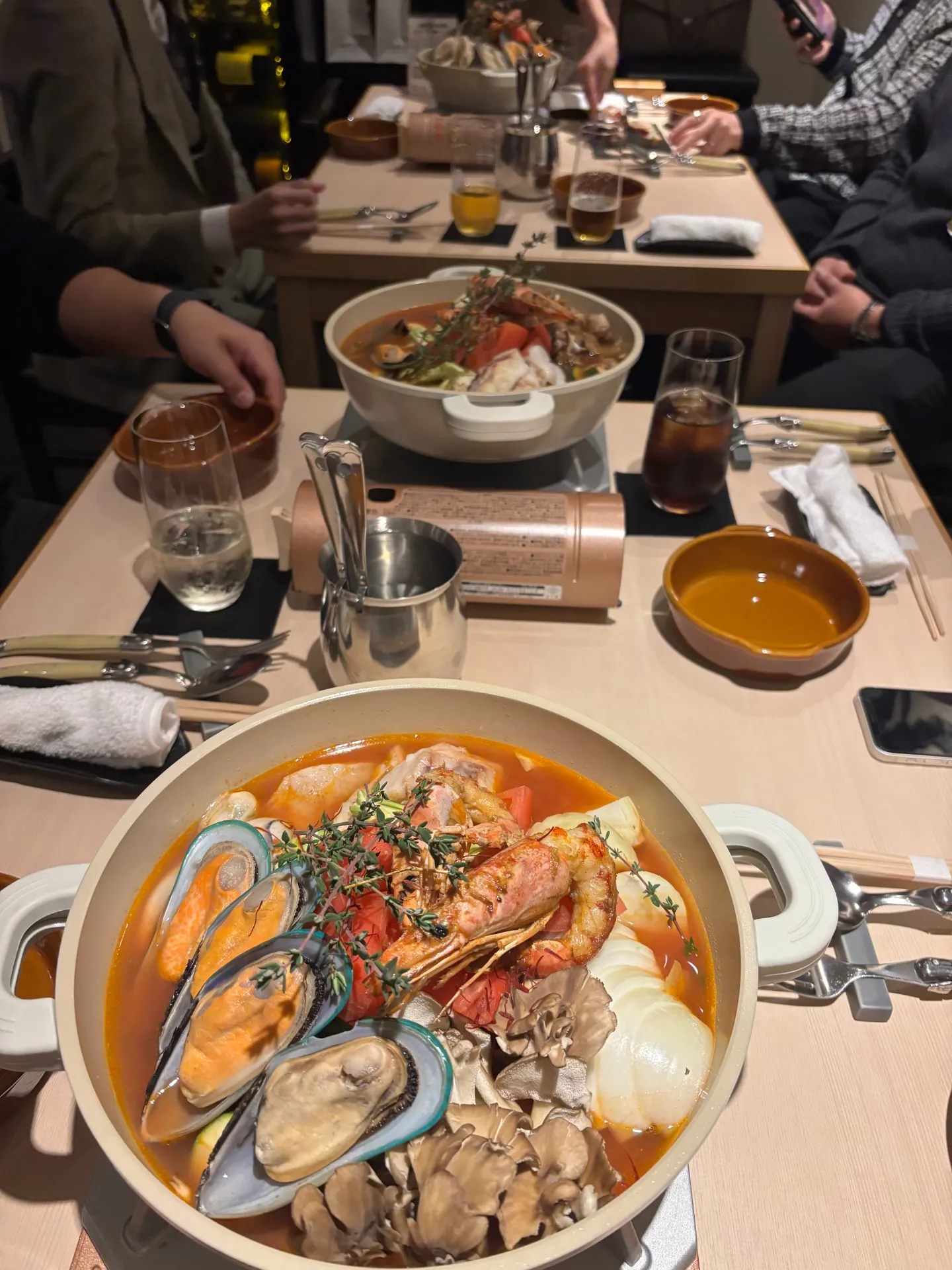 忘年会が開催されました